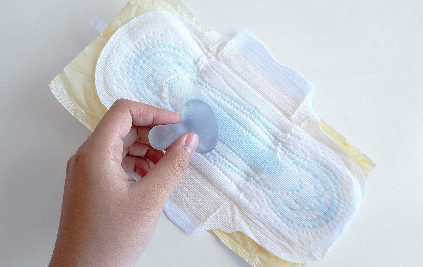 Sensor-enabled sanitary pad prototype